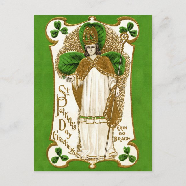 Postal Falln Saint Patrick (Anverso)