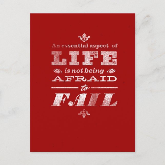 Postal Fallo (Anverso)