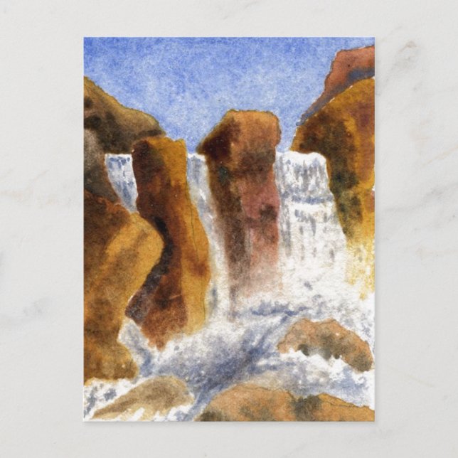 Postal "Falls" Country Roads (Anverso)