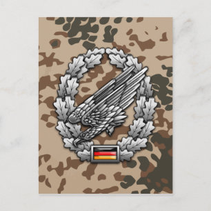 Postal Fallschirmjägertruppe Barettabzeichen