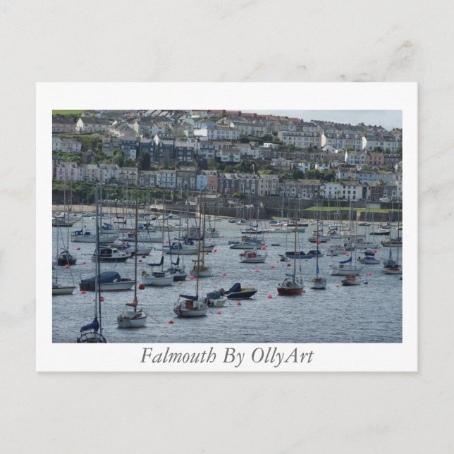 Postal Falmouth Por OllyArt Photography (Anverso)