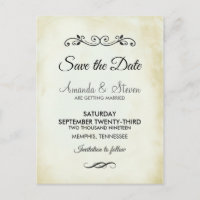 Falsa boda de pergamino de época salva la fecha