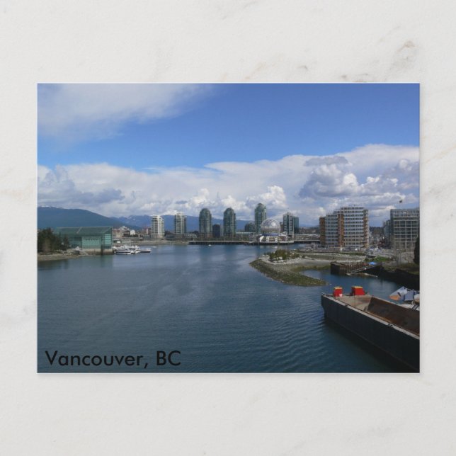 Postal False Creek, Vancouver A.C. (Anverso)