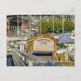 Postal Falso Vancouver griego BC