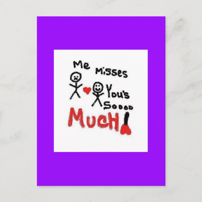 Postal Falta (Anverso)