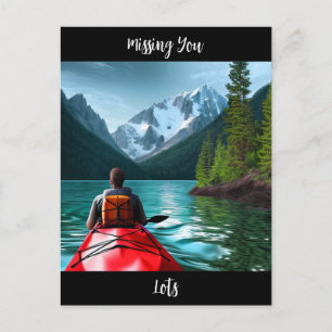 Postal Falta   Mantenerse en contacto con Kayak tema