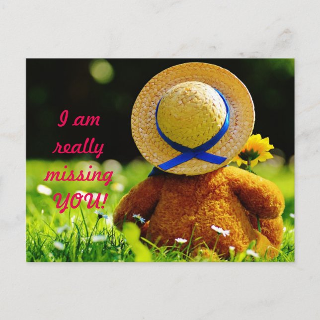 Postal Falta tu criador (Anverso)