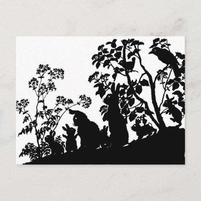 Postal Familia Bunny (Anverso)