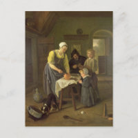 Familia campesina en horario de comidas, c.1665