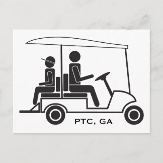 Postal Familia de carritos de golf PTC GA