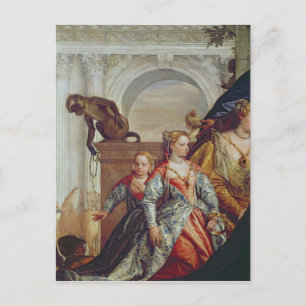 Postal Familia de Darío antes de Alejandro Magno