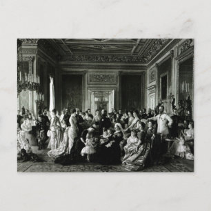 Postal Familia de la Reina Victoria, 1887