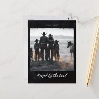 Postal Familia del rango -