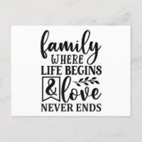 Familia donde la vida empieza y el amor nunca term