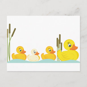 Postal Familia Ducky