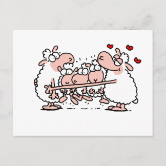 Postal Familia feliz