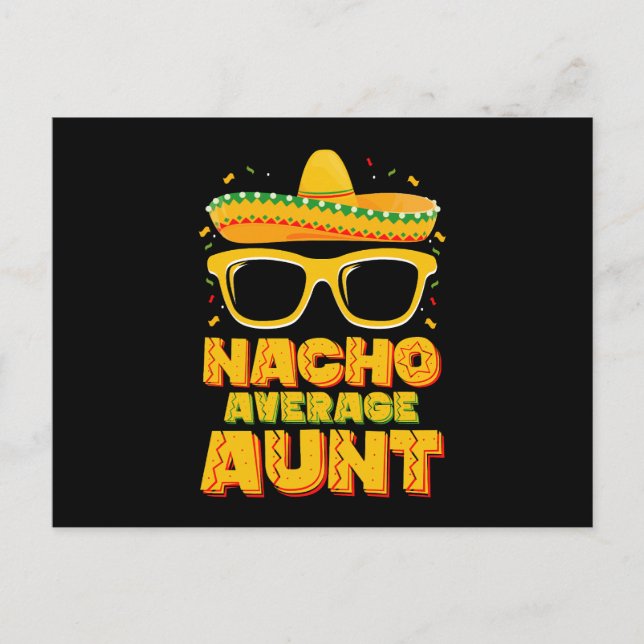 Postal Familia Nacho Promedio Cinco De Mayo (Anverso)