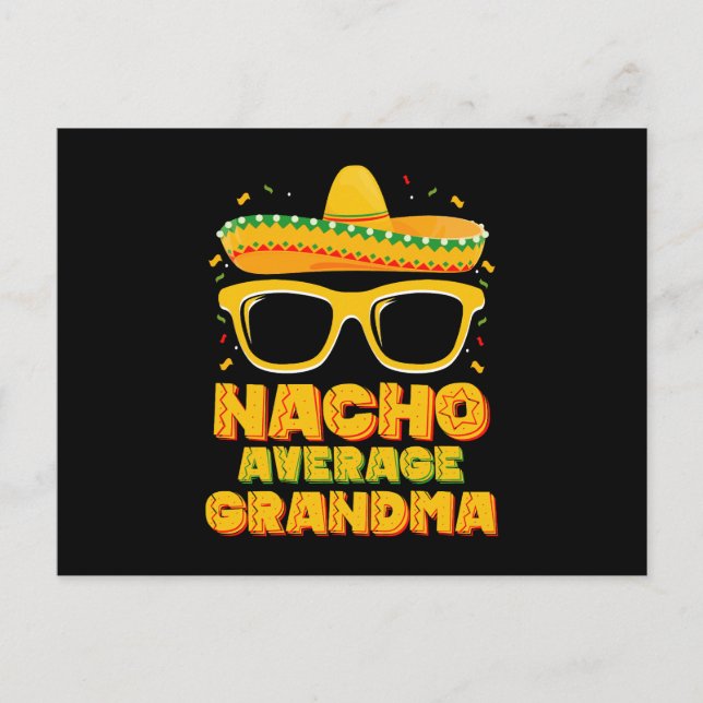 Postal Familia Nacho Promedio Cinco De Mayo (Anverso)