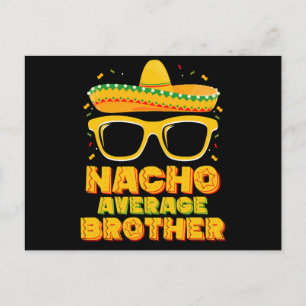 Postal Familia Nacho Promedio Hermano Cinco Mayo