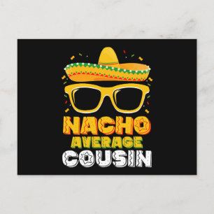 Postal Familia primo promedio Nacho Cinco De Mayo