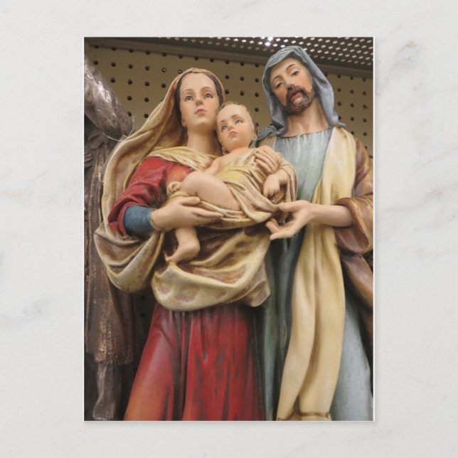 Postal Familia Santa (Anverso)