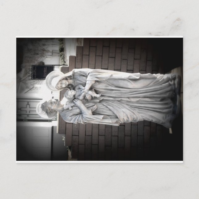 Postal familia santa (Anverso)