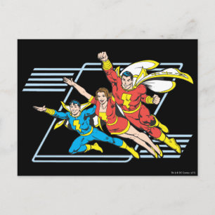 Postal Familia SHAZAM