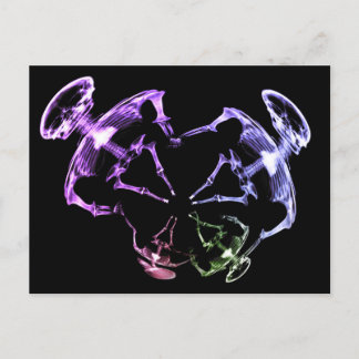 Postal Familia Skeleton Stretched X-Ray 1