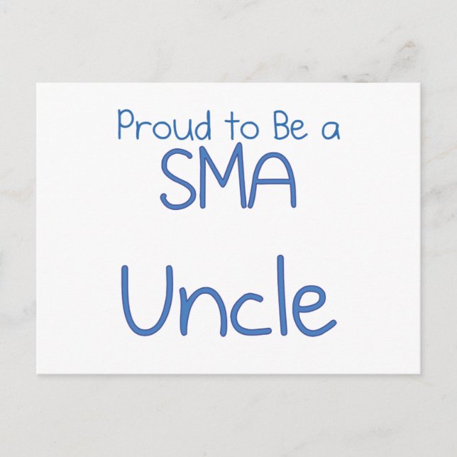 Postal Familia SMA - Tío (Anverso)