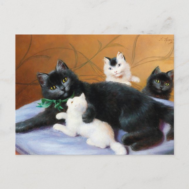 Postal Familia Vintage Sophie Sperlich Fat (Anverso)