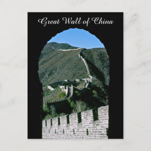 Postal Famosa Gran Muralla de China - Pekín, Asia