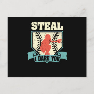 Postal Famoso atleta deportista de béisbol