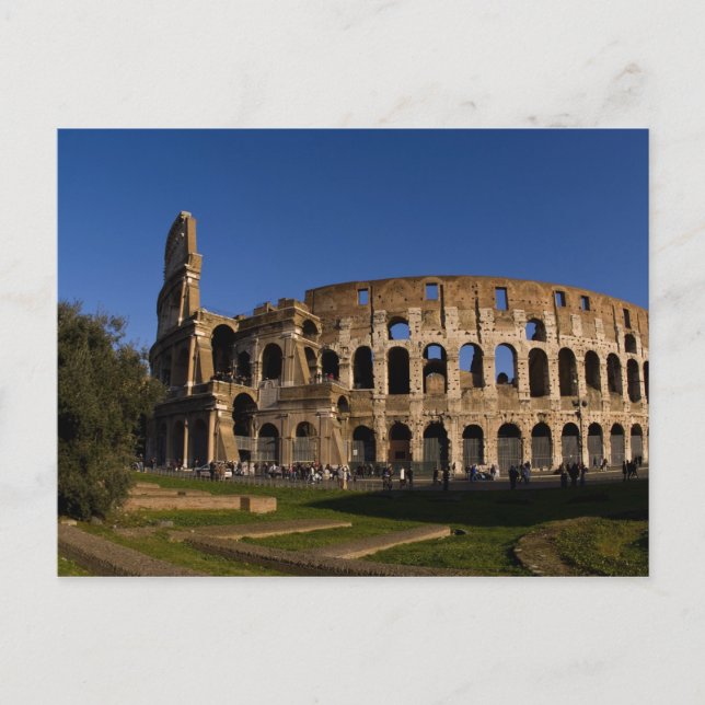 Postal Famoso Coliseo en Roma Italia 2 (Anverso)