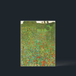 Postal Famoso cuadro de Gustav Klimt en Mohnfeld (1907).<br><div class="desc">Famoso cuadro de Gustav Klimt en Mohnfeld (1907). Postal</div>