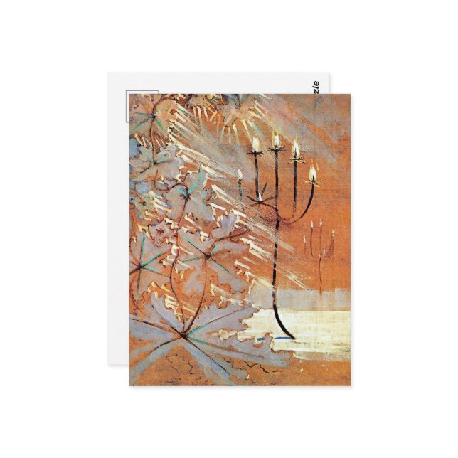 Postal Famoso cuadro de invierno (V) (Anverso/Reverso In Situ)