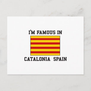 Postal Famoso En Cataluña, España