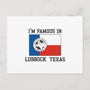Postal Famoso En Lubbock
