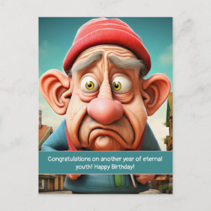 Postal Famoso hito juvenil eterno Cumpleaños