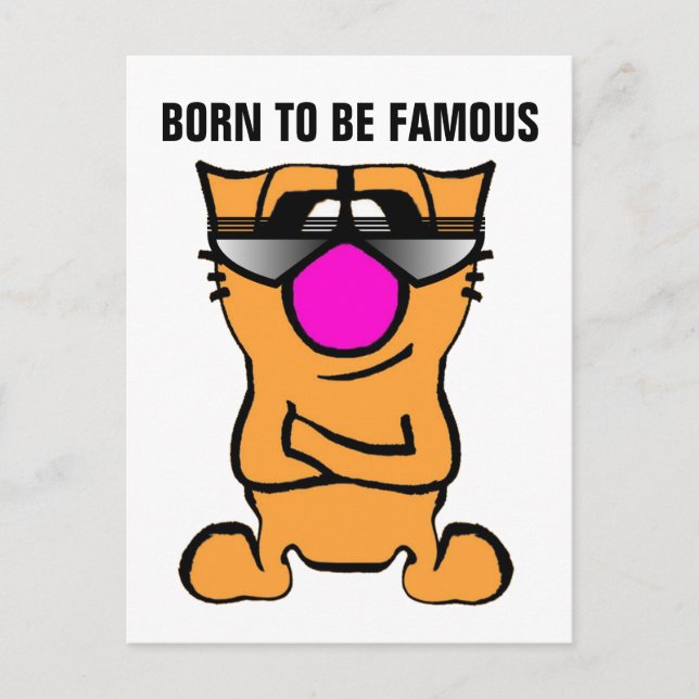 POSTAL FAMOSO POSTCARD (Anverso)