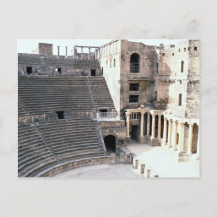 Postal Famoso Teatro Romano, Bosra, Siria