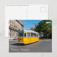 Famoso Tranvía dos en Budapest, Hungría