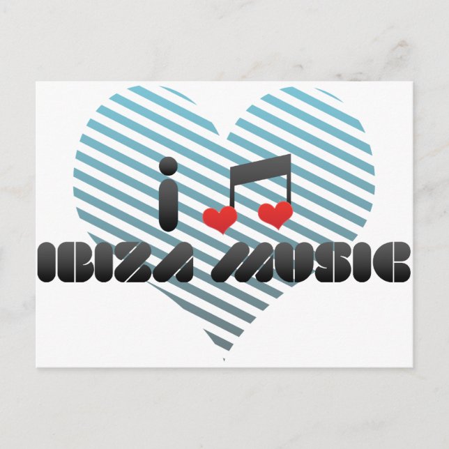 Postal fan de Ibiza Music (Anverso)