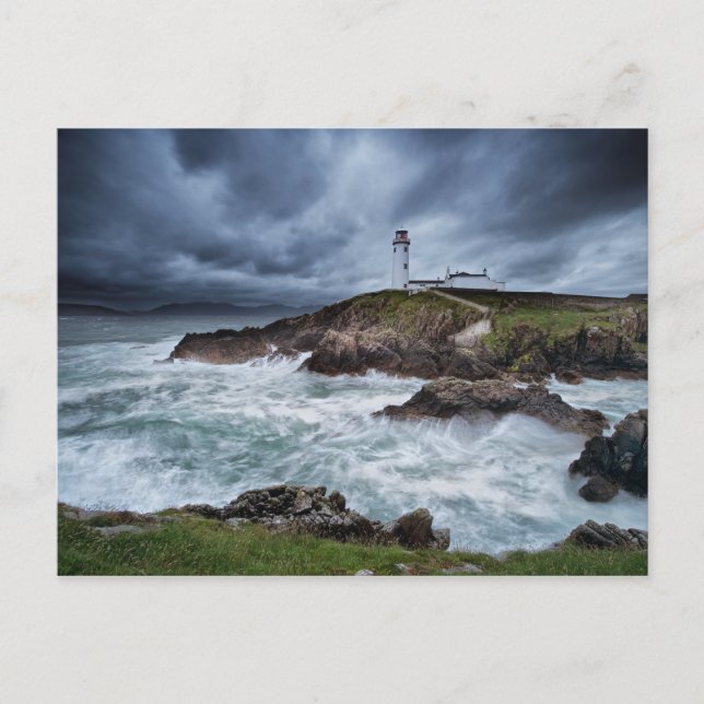 Postal Fanad Head Lighthouse, Letterkenny, Irlanda (Anverso)