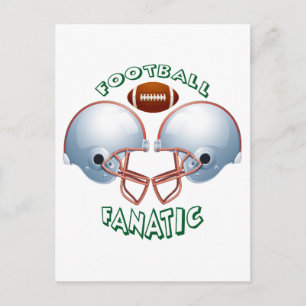 POSTAL FANÁTICO DEL FÚTBOL
