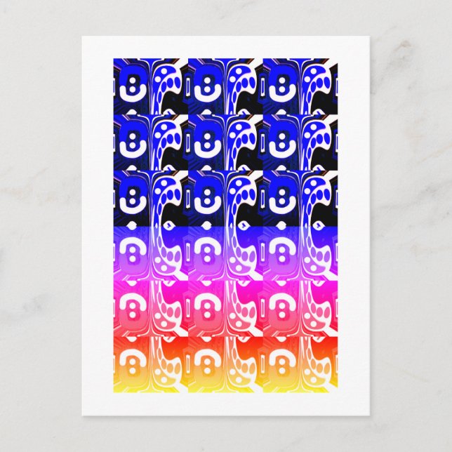 Postal Fancy art radicals (Anverso)