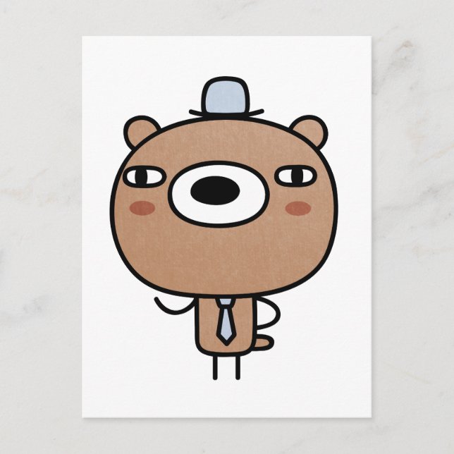 Postal Fancy Bear (Anverso)