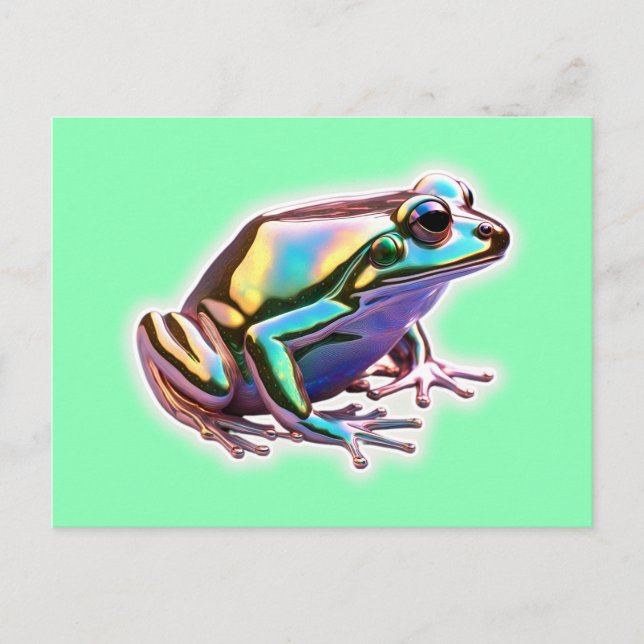 Postal Fancy Frog (Anverso)