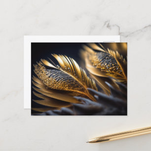 Postal Fancy Gold Decorative Feats