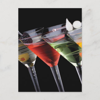 Postal Fancy Martinis