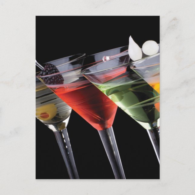 Postal Fancy Martinis (Anverso)